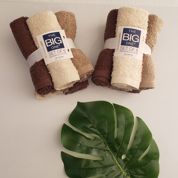 New***THE BIG ONE Washcloths (12pcs) - Picture 4 of 7
